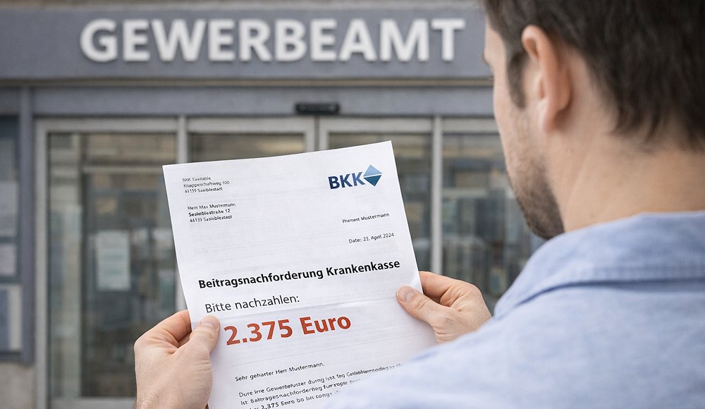 Krankenversicherung nach der Gewerbeanmeldung